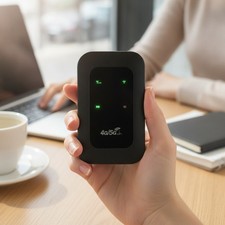 Travel-Ready 4G/5G Hotspot Router - 3200mAh Battery, Plug and Play Convenience picture