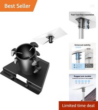 Tool-Free Installation Pipe Adapter for Starlink Gen 3, 4, & 4X Dishes in Black picture