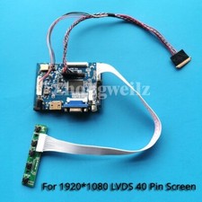 For N156HGE-L11/LA1 1920x1080 LVDS-40Pin VGA AV HDMI Screen LED Driver Board Kit picture