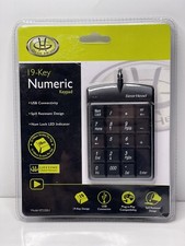 Gear Head 19-Key Numeric Keypad  KP2200U USB Plug n Play Sealed Pkg picture