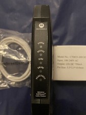 Motorola SURFboard Cable Modem Model: # SB5101U  With Power Cord and cable new picture