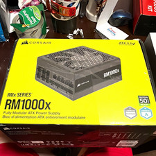 Corsair RM1000x RMx Series 1000W Fully Modular ATX PSU Black w/ Cables picture