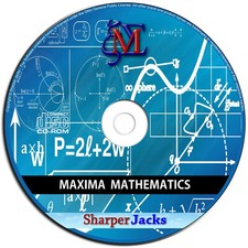 NEW & Fast Ship Maxima Algebra / Trigonometry / Calculus Mathematics Software picture