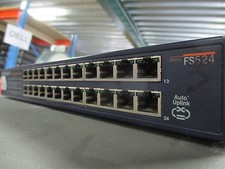 NETGEAR FS524 Rackmount Switch 24 x RJ45 10/100Mbps Fast Network Ethernet Switch picture