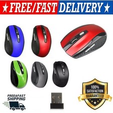 Wireless Optical Mouse Mice 2.4GHz USB Receiver For Laptop PC Computer DPI lot picture