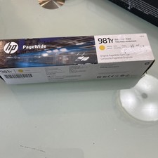 HP 981Y L0R15A  YELLOW Original Ink Cartridge -factory Sealed picture