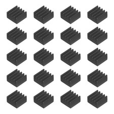 20Pcs 9x9x5mm Heatsink Aluminum Radiator Heat Sink Cooling Black picture
