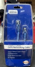 Ativa 7-Foot Blue Cat6 Networking Cable RJ45 Male 417-828 picture