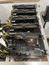 Custom Mining Computer. Asus DUAL AMD RADEON RX 5700 XT 8GB picture