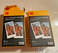 Lot of NWT/OpenBox Kodak Cartridge 2.1 X 3.4 30 Sheets Kodak Mini Shot 2 Series picture