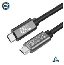 Thunderbolt 5 Cable 80Gbps 240W USB C 3.3FT 16K Display Charging picture
