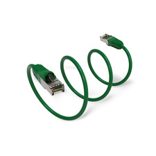 5ft Cat5e Snagless Shielded (FTP) Network Patch Cable - Green picture