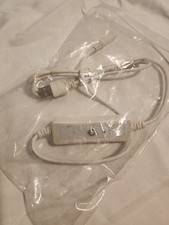 White USB Type A Male to 2.5mm Jack Female Adapter Cable with Inline Switch picture