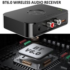 Bluetooth V6.0Audio Receiver Music Streaming Sound System Smartphone Tablet Home picture
