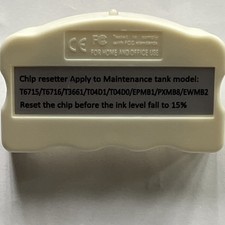 Xp15000 Maintenance Tank Waste Ink Box Chip Resetter For Eps L6490 L14150 WF2860 picture
