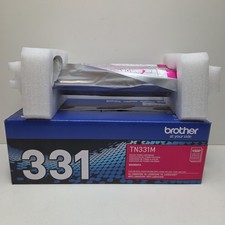 NEW GENUINE - BROTHER TN331M MAGENTA TONER CARTRIDGE - TN-331M - SEALED BAG picture
