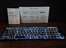 ProtoArc XK01 Plus Backlit Foldable Bluetooth Keyboard 105-Key USB-C Open Box picture