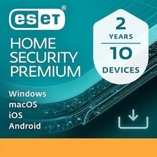 ESET Internet Smart Home Security Premium 2026 10 Device 2 Year Same Day Email picture