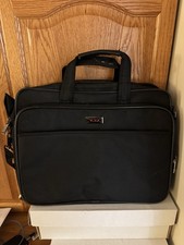 TUMI Alpha Business Briefcase Messenger Bag 22631ATH2 Ballistic Canvas Nylon EUC picture