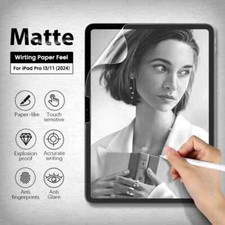 2PCS Matte Writing Paper Film Screen Protector For Apple iPad Pro 11 / 13 2024 picture