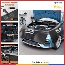 Magnetic Fender Cover 3 Pack Microfiber Leather Washable with Strong Magnets picture