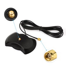 2.4GHz WiFi GSM 3G 4G LTE RP-SMA Antenna Base with Strong Magnetic Antenna Base picture