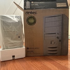 Antec SLK1650 Beige ATX Mini Tower PC Case w/ PSU - NEW - New Old Stock Sleeper picture