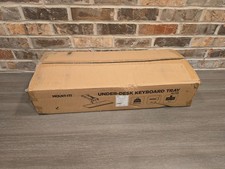 New Open Box Mount-It Under Desk Computer Keyboard and Mouse Tray Black MI-7135 picture