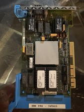 Vintage IBM 74F9415 Network Communications Adapter Card ISA FRU 74F9415 picture