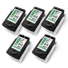 5x eco cartridge 3 + 2 XXL for Canon Pixma MP-480 MP-282 MP-250 MX-350 MP-260 picture