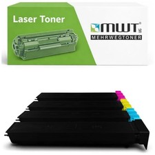 Eurotone 5x Toner Compatible pour Konica Minolta Multicolore Mehrwegtoner picture