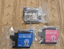 3 Pieces Replacement Ink Cartridge, 2 Magenta, 1 Yellow. Model LC3013XL picture
