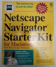 Netscape Navigator 3.0 Starter Kit for Macintosh - Book & Software CD picture