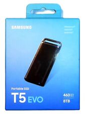 SAMSUNG T5 EVO 8TB EXTERNAL PORTABLE SSD MU-PH8T0S  BRAND NEW,SEALED picture