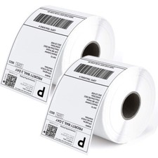 Thermal Label Printer Bluetooth+30 Shipping Labels for small business USPS FedEx picture