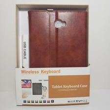 COO Wireless Keyboard Tablet Keyboard Case w/ USB and Manual. New Open Box. picture
