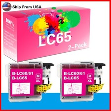 2PK LC65 LC65 XL Ink Cartridge for MFC J415W Printer picture