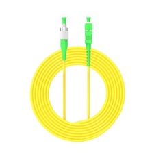 Jeirdus 1Meter 3ft SC/APC to FC/APC Fiber Optic Cable Jumper Optical Patch Co... picture