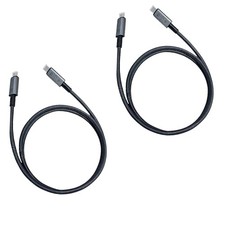 2PCS For Thunderbolt USB4-C 8K Cable 40Gbps Charger Data PD 240W UHD Video picture