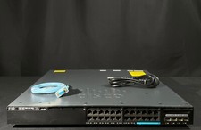 Cisco Catalyst WS-C3650-8X24UQ-S 24-Port mGig PoE 10GB SFP+ w/AC Power-Fast Ship picture