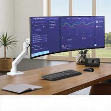NEW BEWISER Heavy Duty Monitor Arm Mount 34-49inches picture