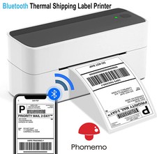 Phomemo Bluetooth Thermal Shipping Label Printer 4x6 for Amazon Label Maker Lot picture