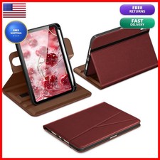 DTTO iPad mini 7 A17 Pro 2024 Case for iPad mini 6 2021 - Burgundy Red picture