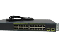 Cisco Catalyst 2960 WS-C2960-24TC-S V07 24-Port 10/100 GbE Network Switch picture
