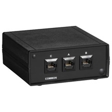 Black Box - SW1030A - Black Box RJ45 2-to-1 CAT6 Ethernet 10G Manual Desktop picture