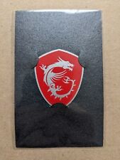New MSI True Gaming Red Dragon Shield Logo Sticker Case Decal Badge picture