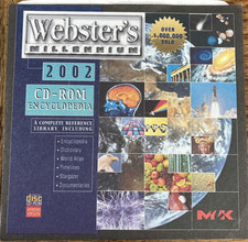 Webster’s Millennium Encyclopedia PC CD Rom Software picture