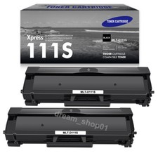 2 PK MLT-D111S Toner Cartridges For Samsung D111S Xpress M2070W M2022W M2020W picture