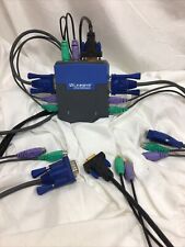 Linksys ProConnect 2-Port Compact KVM Switch PS2KVM2 w/ Cables picture