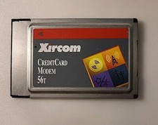 Xircom Credit Card PCMCIA 56k Modem PC Card CM56T picture